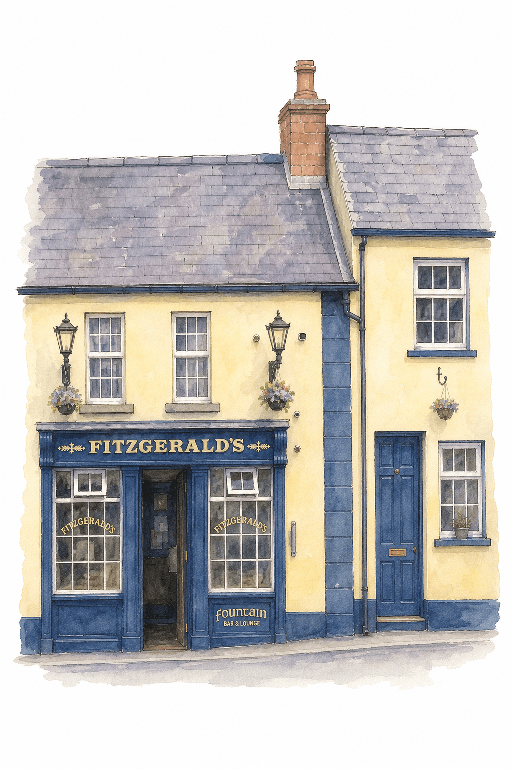 Illustration of Fitzgerald's, Avoca