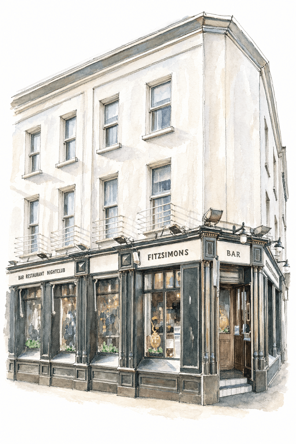 Illustration of Fitzsimons, Dublin