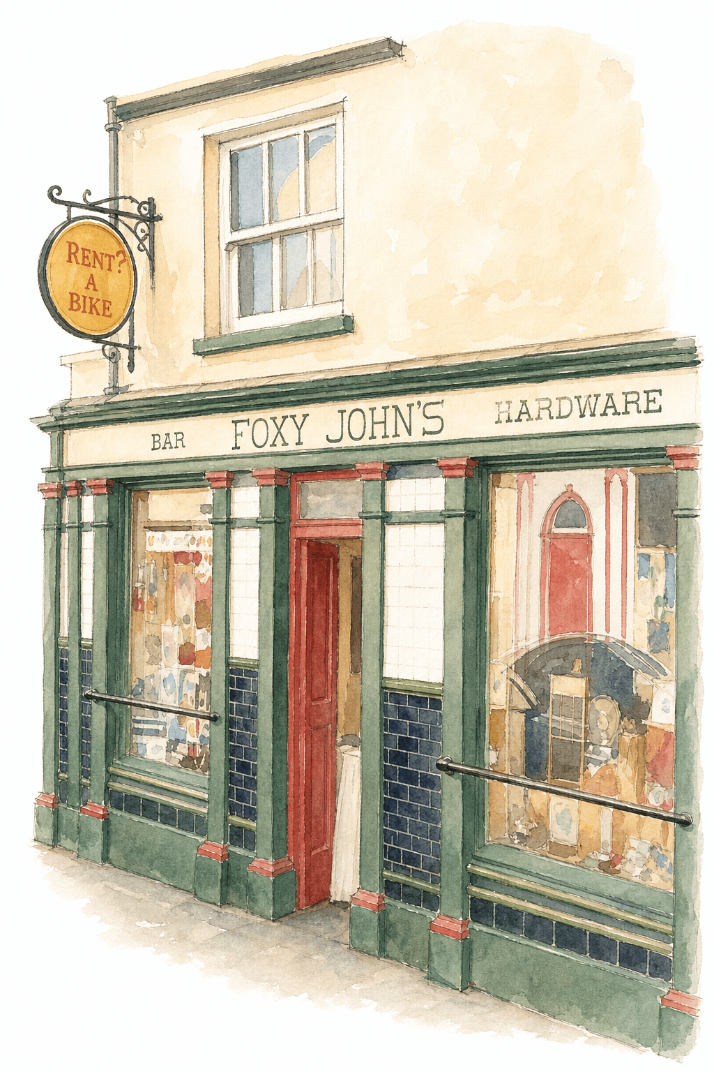 Illustration of Foxy John's, Dingle