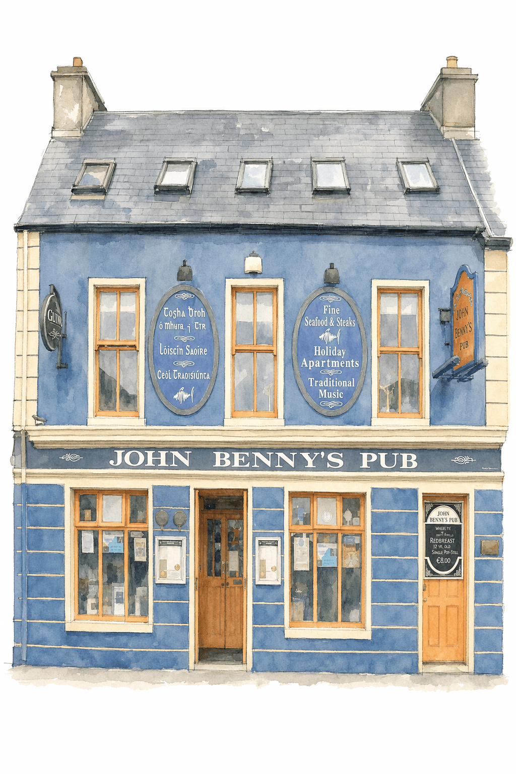 Illustration of John Benny's, Dingle