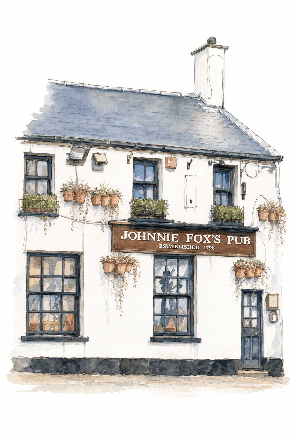 Illustration of Johnnie Fox's, Glencullen
