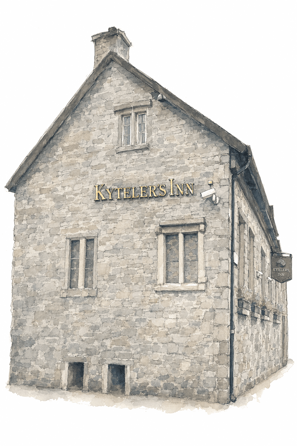 Illustration of Kyteler's Inn, Kilkenny