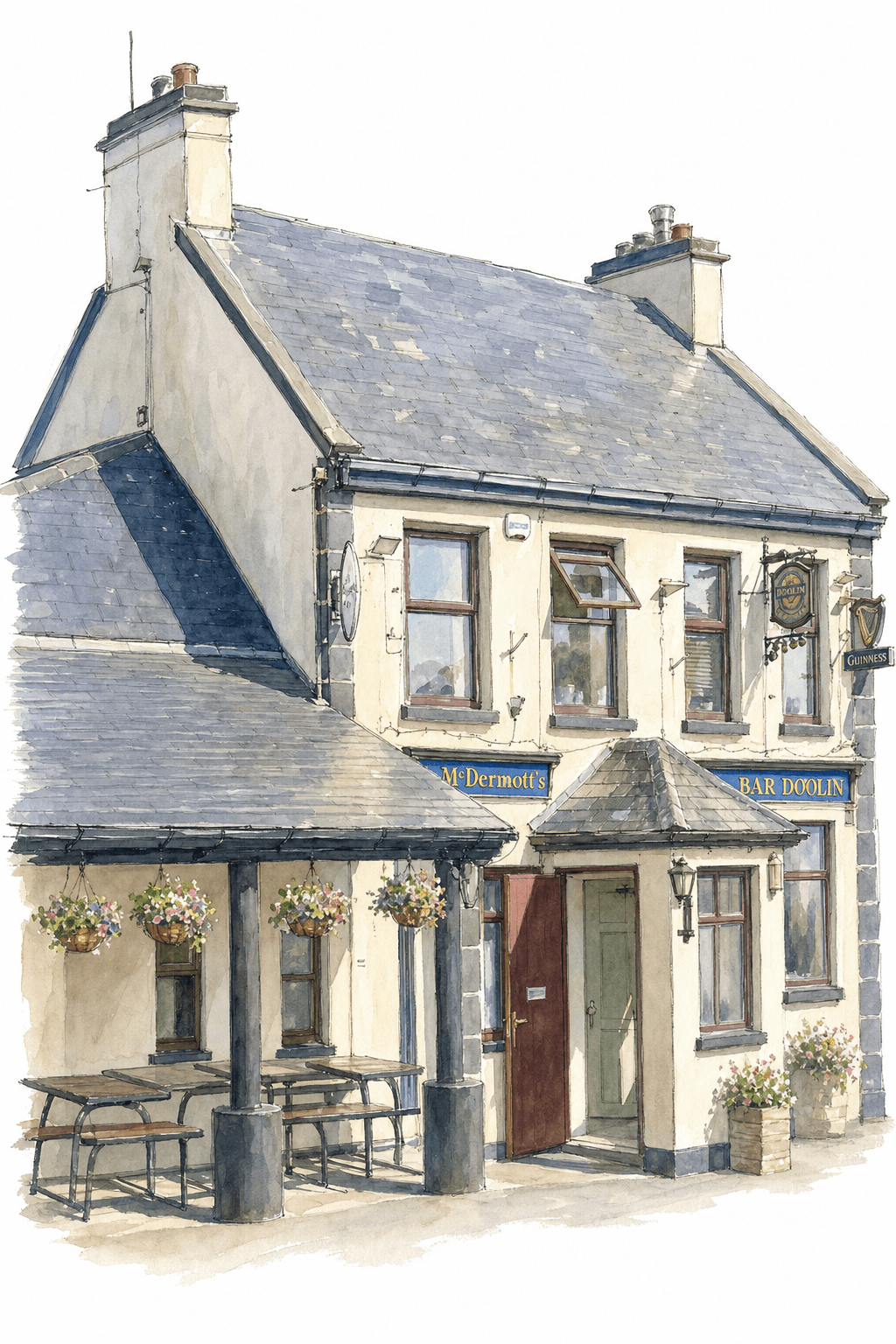 Illustration of McDermott's, Doolin