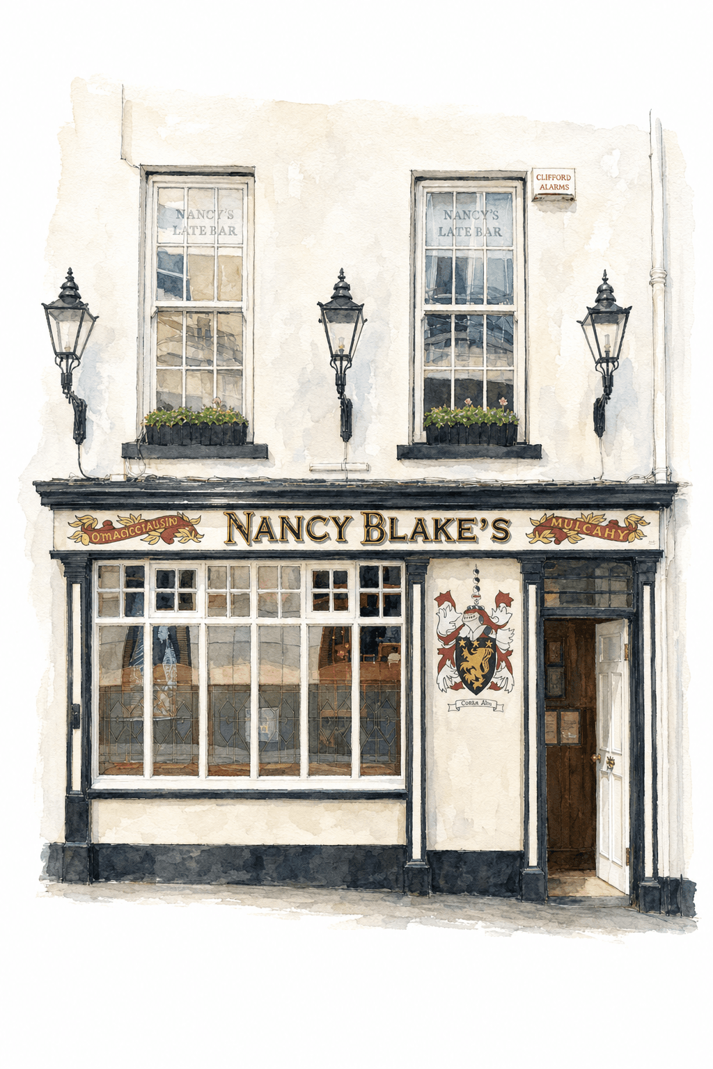 Illustration of Nancy Blake's, Limerick City