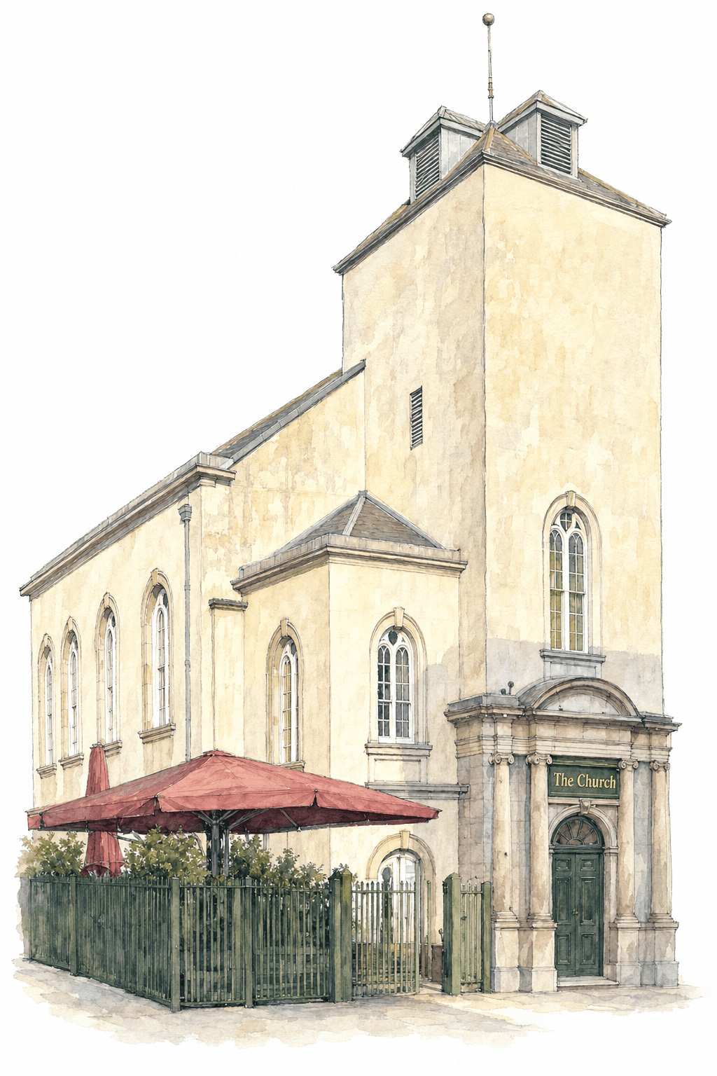 Illustration of The Church, Dublin