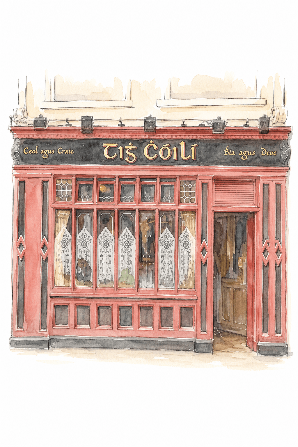 Illustration of Tig Coili, Galway