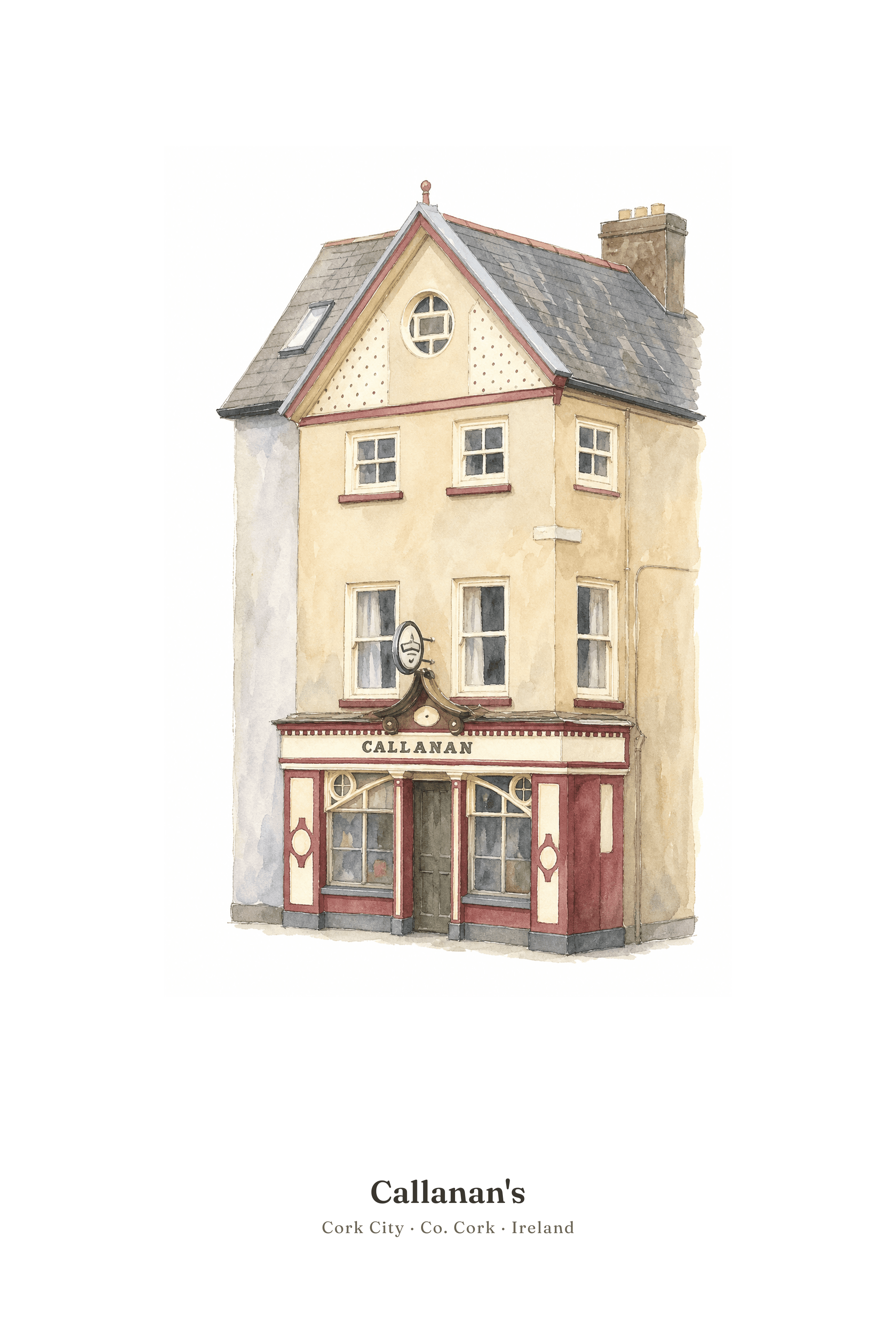 Poster of Callanan's, Cork City