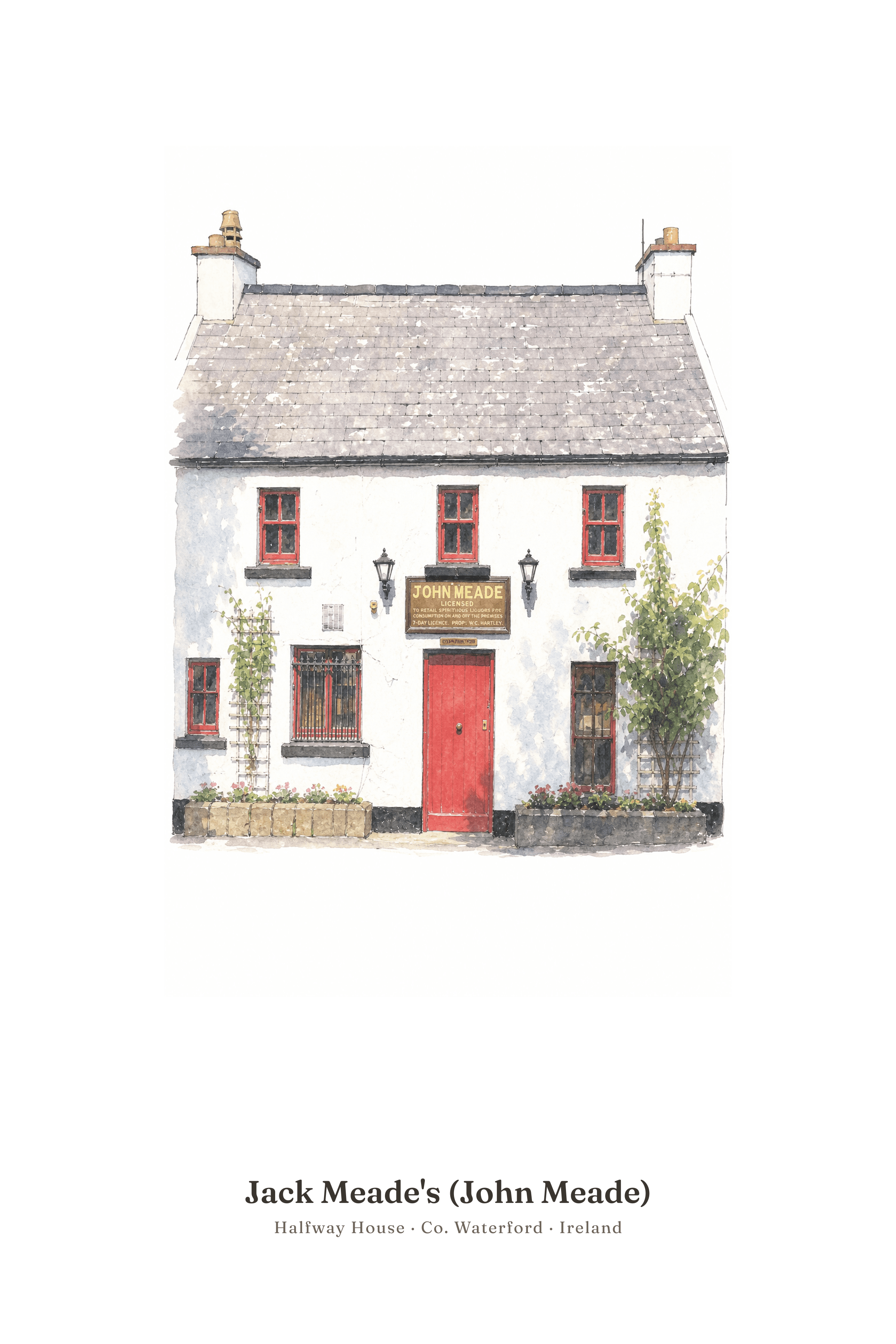 Poster of Jack Meade's (John Meade), Halfway House