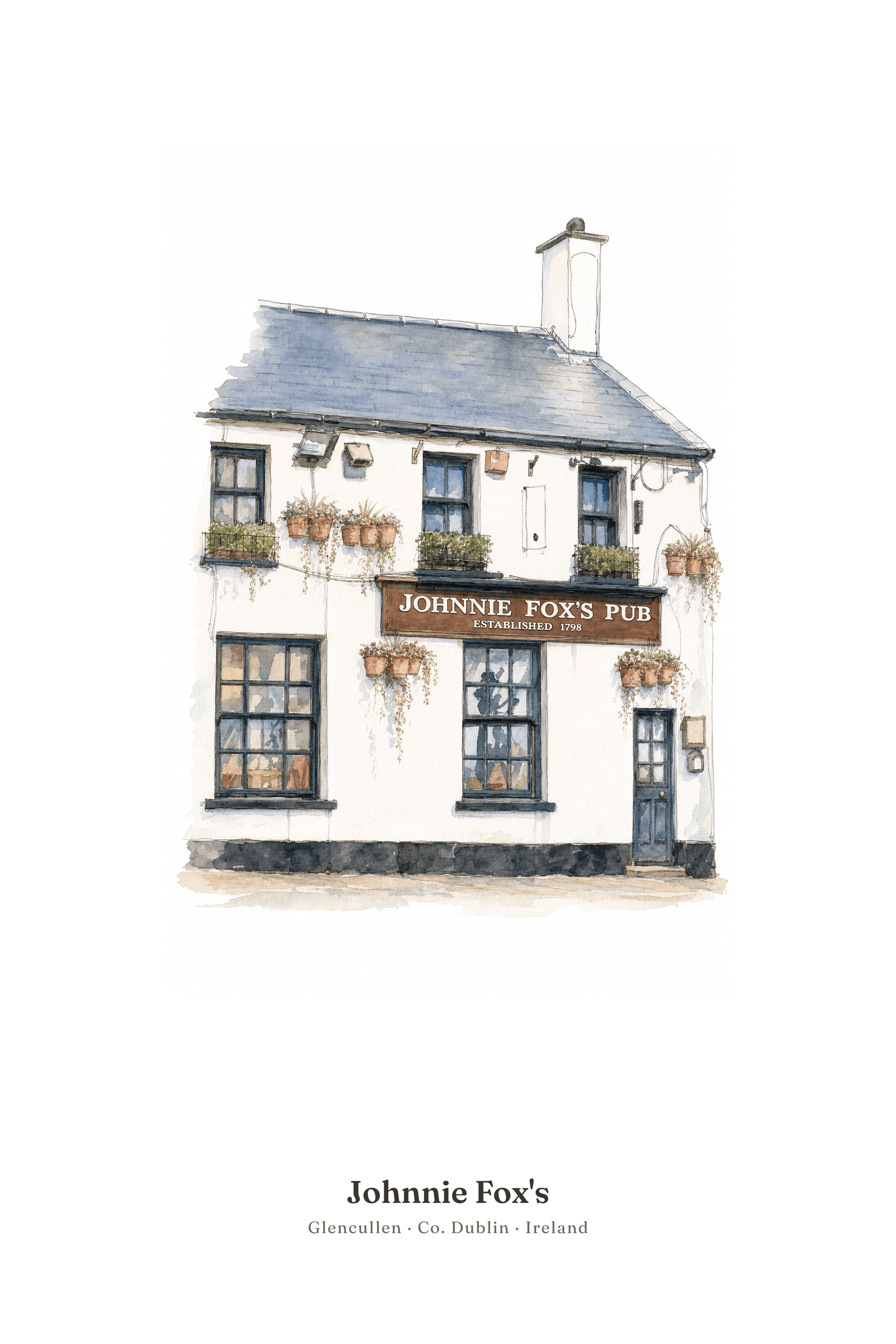 Poster of Johnnie Fox's, Glencullen