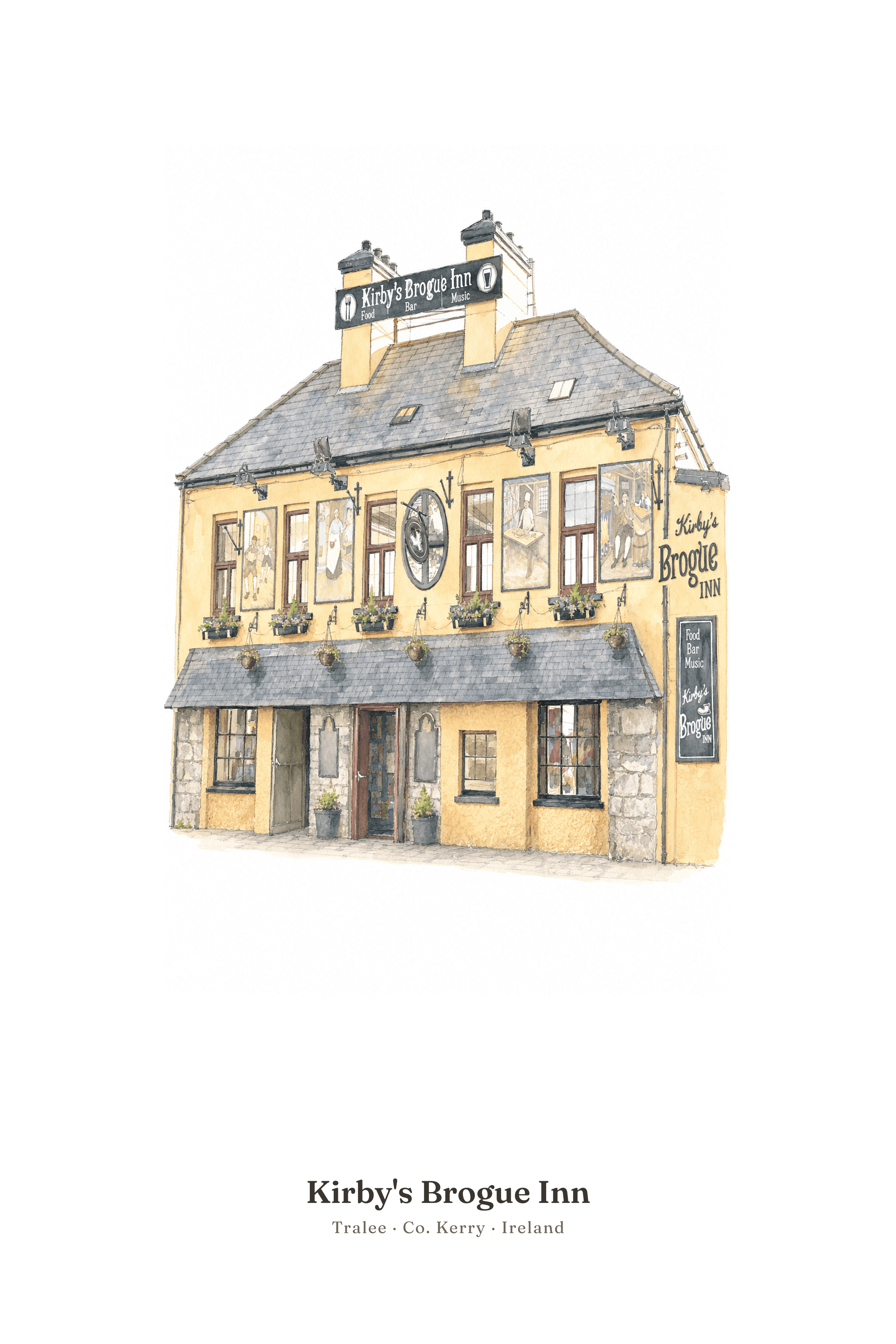 Poster of Kirby's Brogue Inn, Tralee