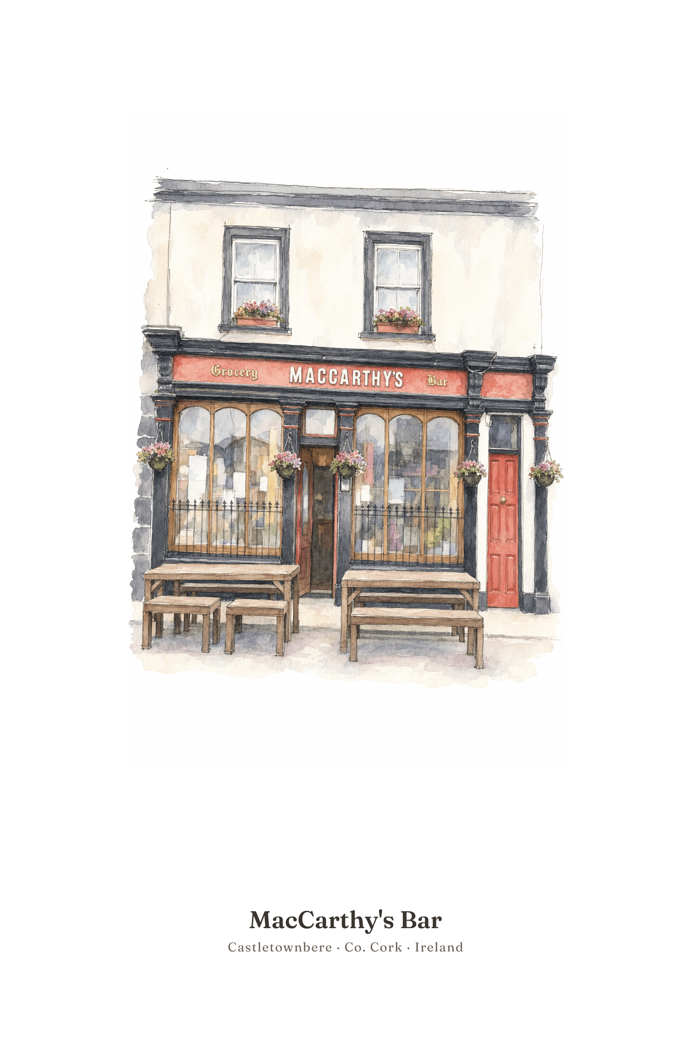 Poster of MacCarthy's Bar, Castletownbere
