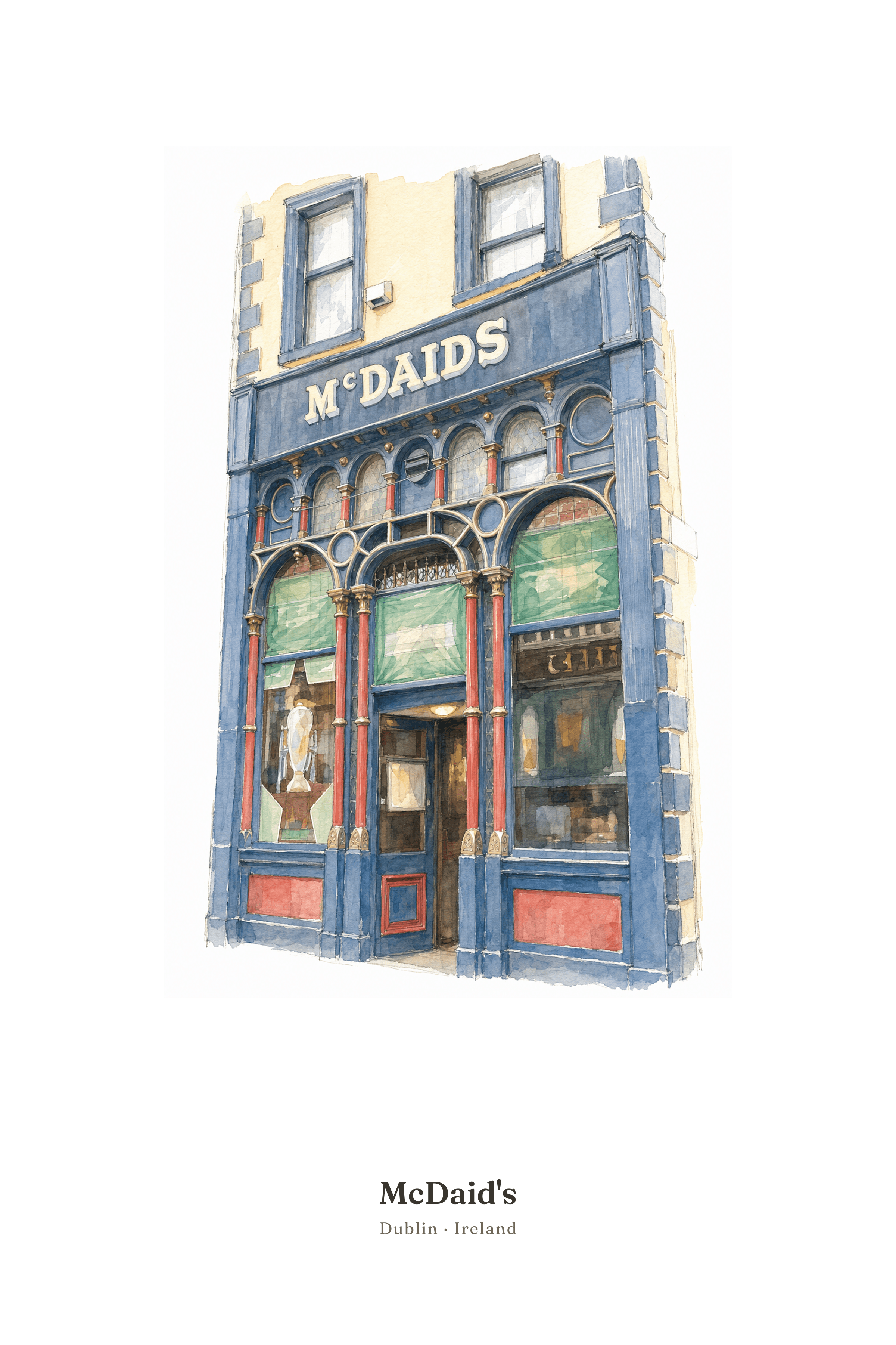 Poster of McDaid's, Dublin