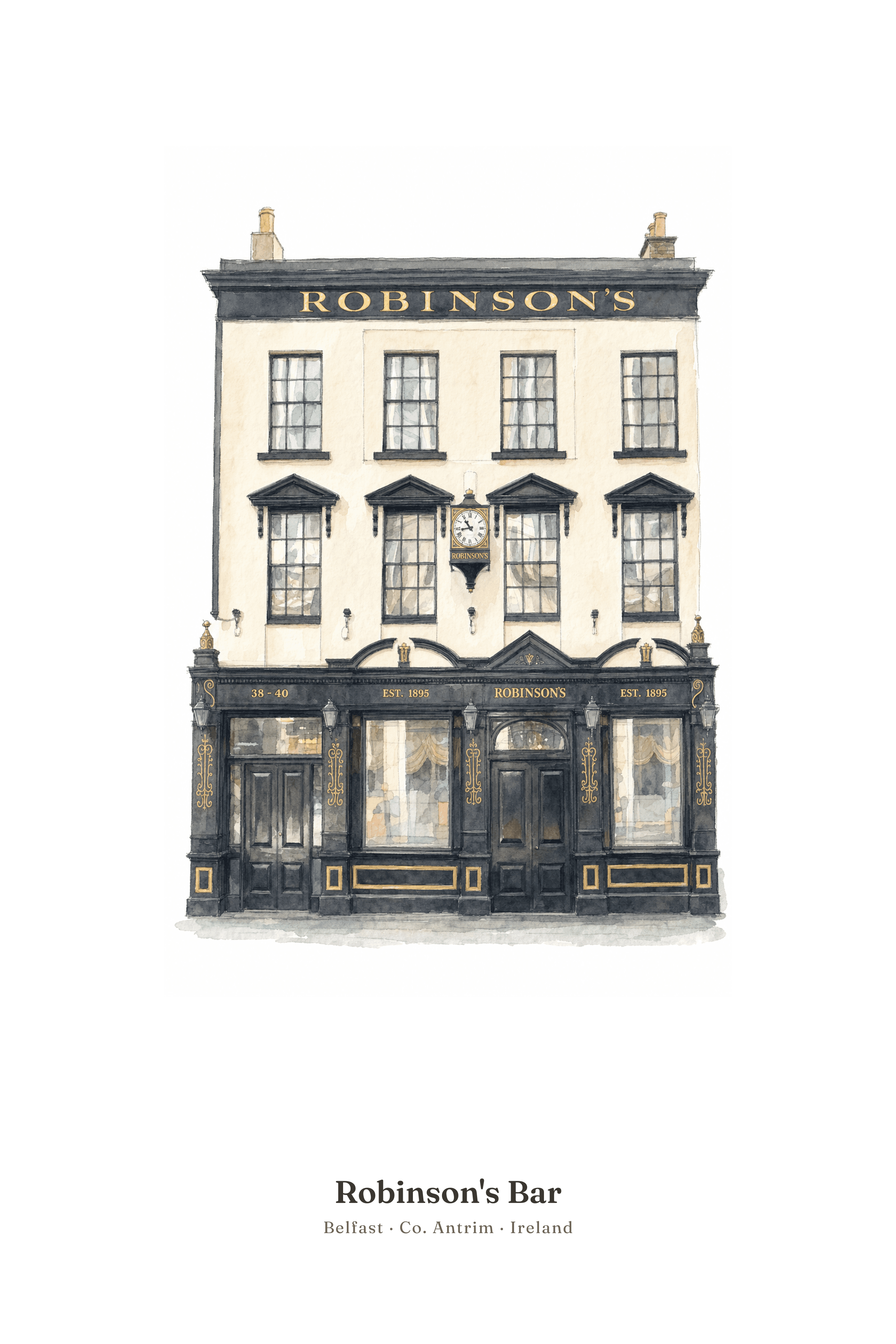 Poster of Robinson's Bar, Belfast