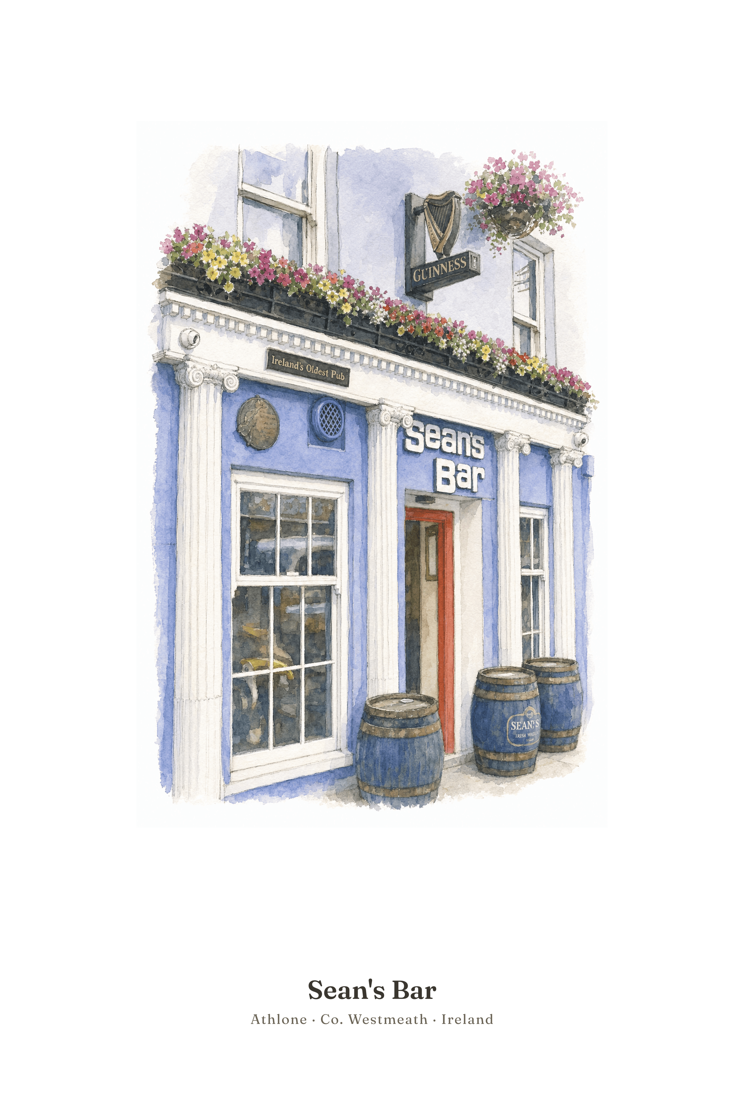 Poster of Sean's Bar, Athlone