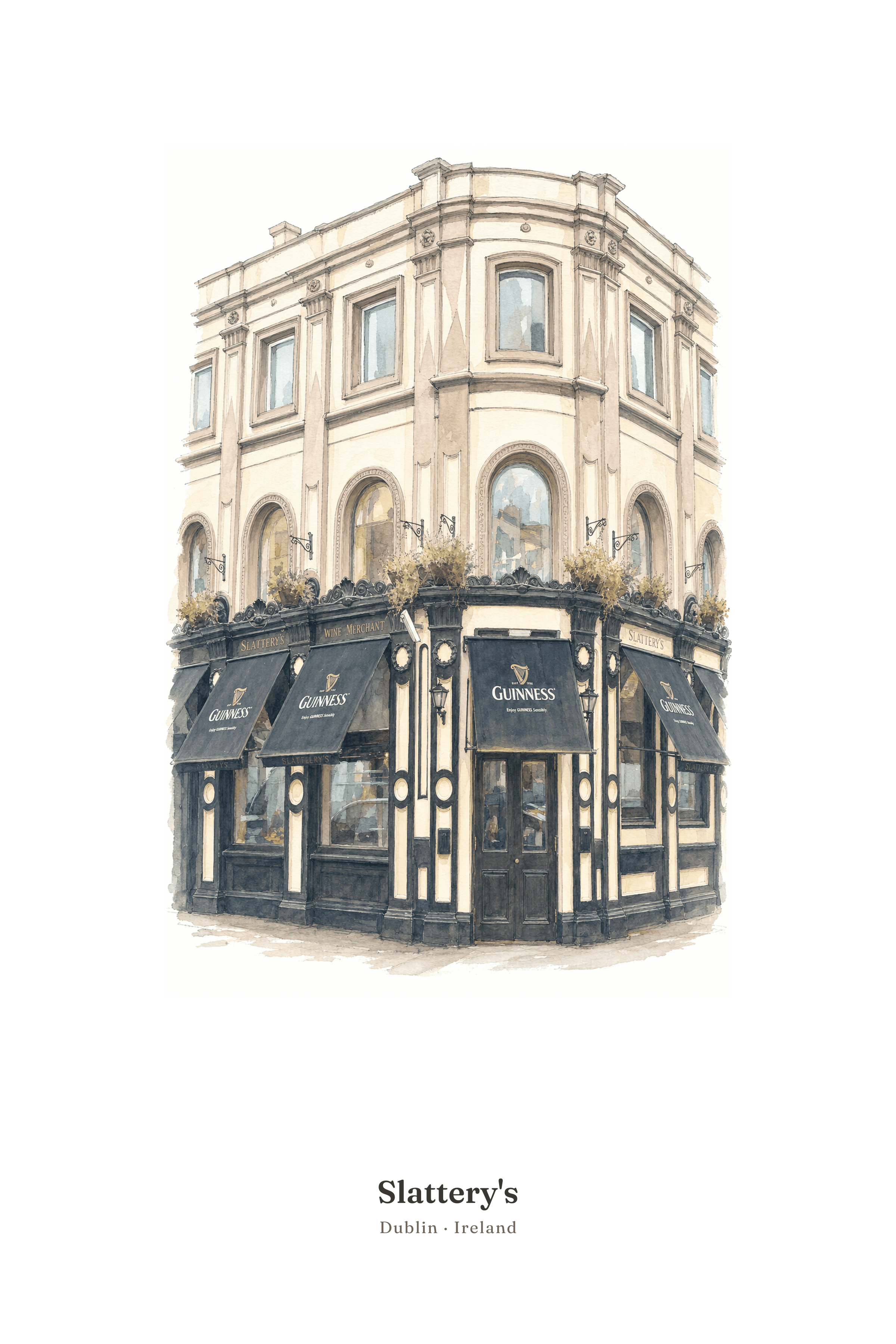 Poster of Slattery's, Dublin