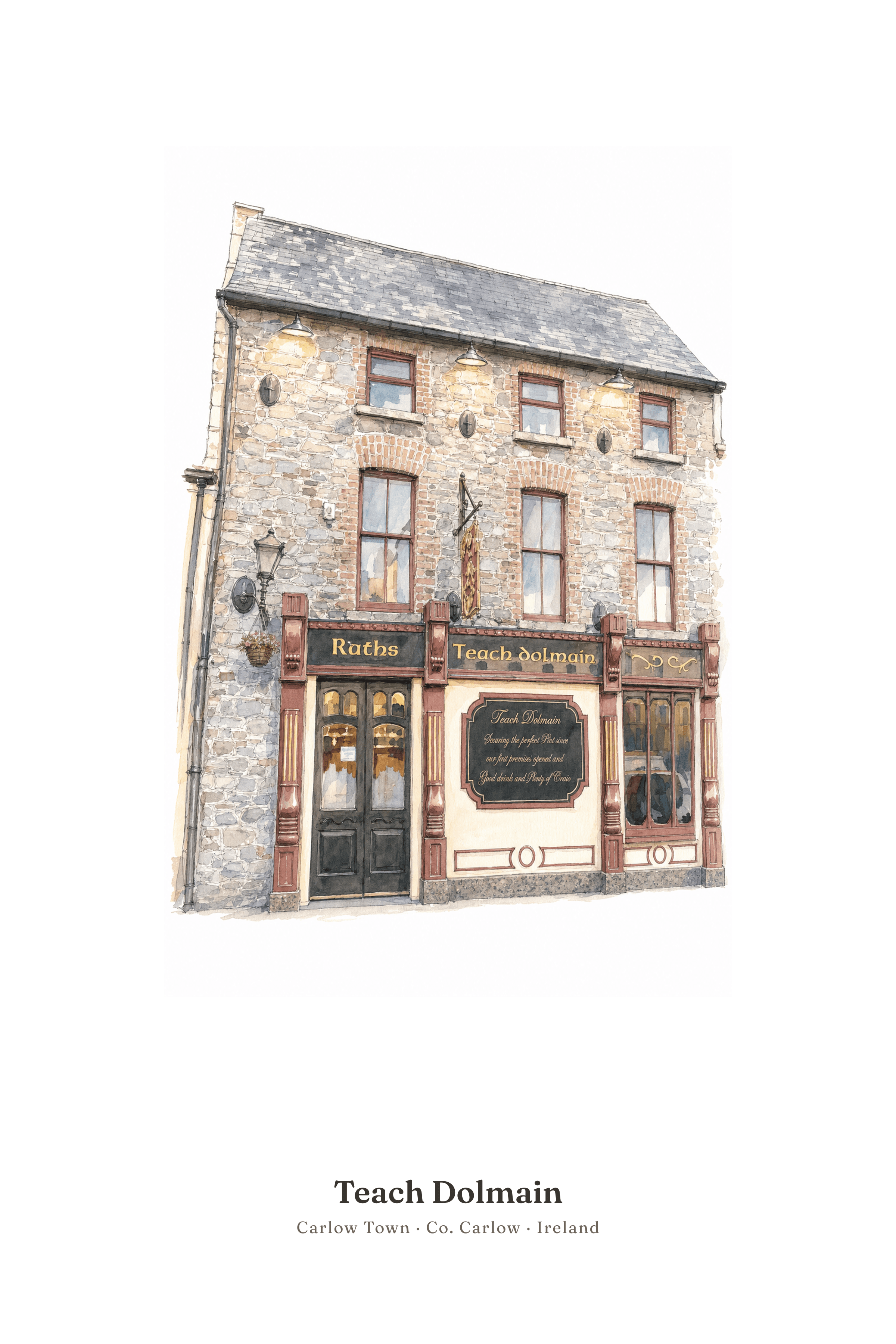 Poster of Teach Dolmain, Carlow Town