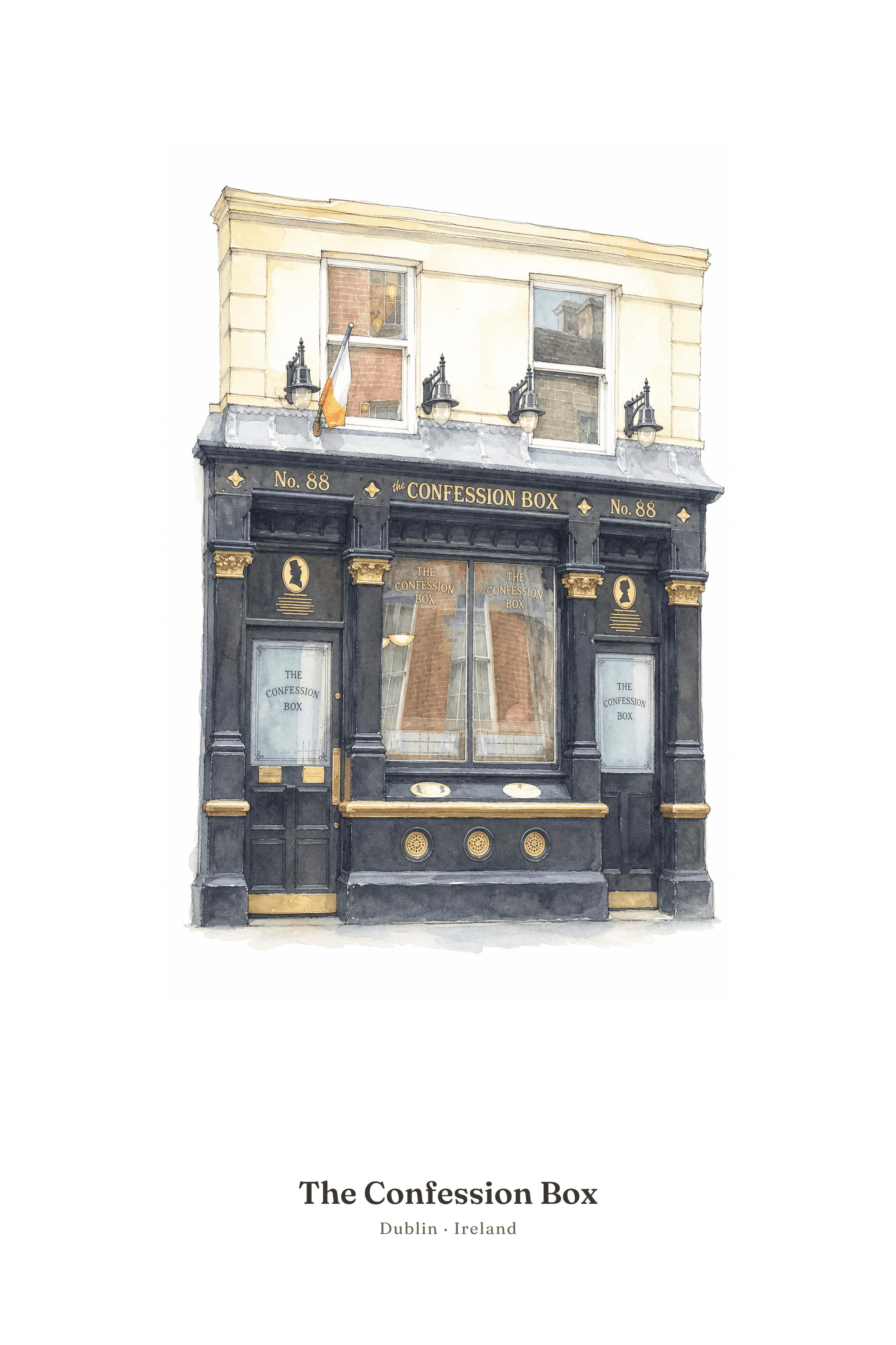 Poster of The Confession Box, Dublin