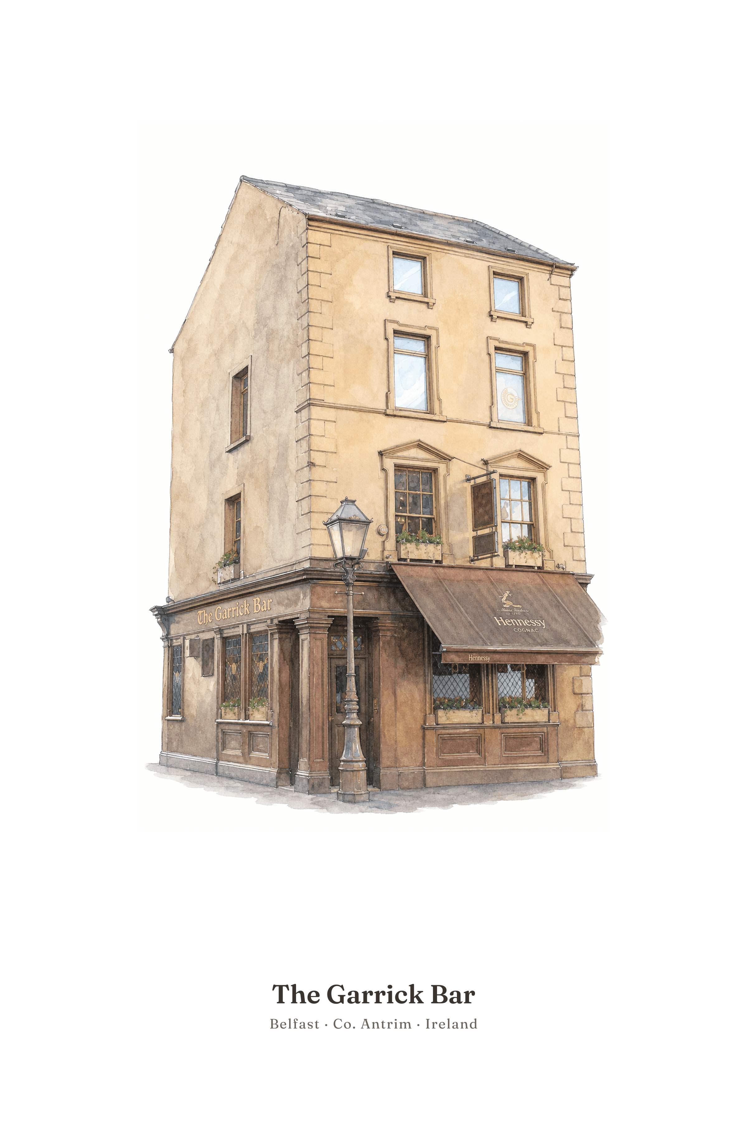 Poster of The Garrick Bar, Belfast