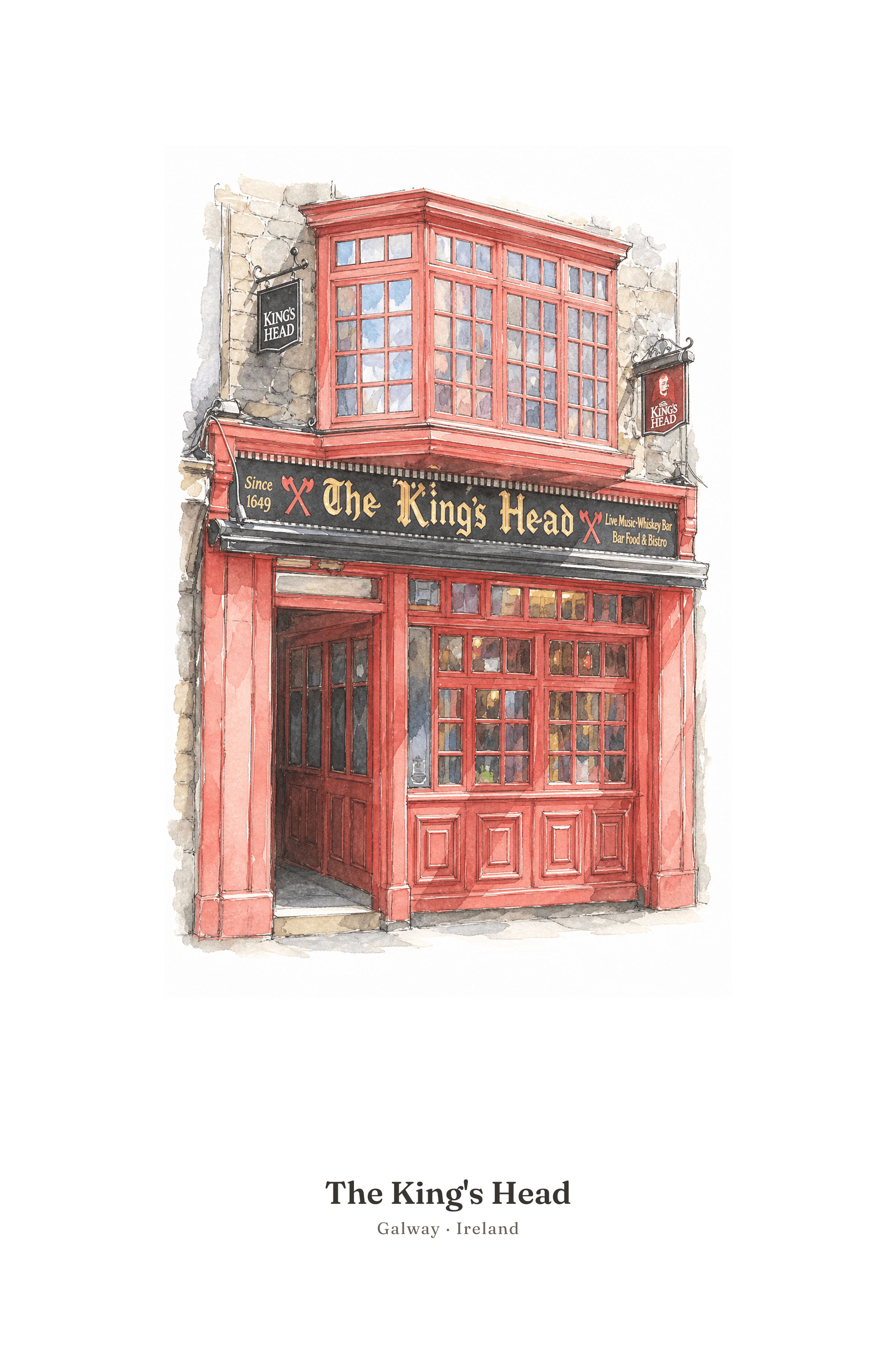 Poster of The King's Head, Galway