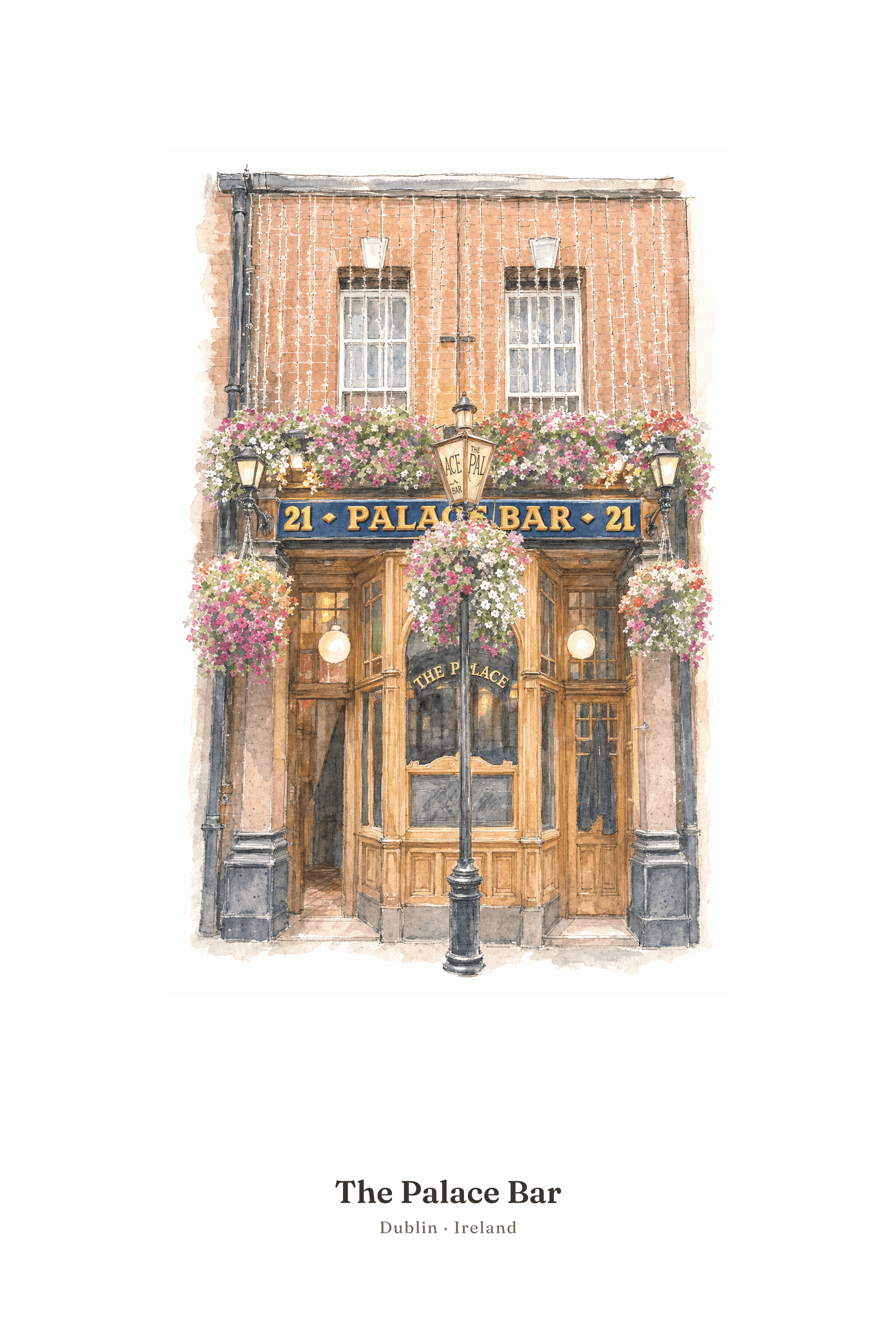Poster of The Palace Bar, Dublin
