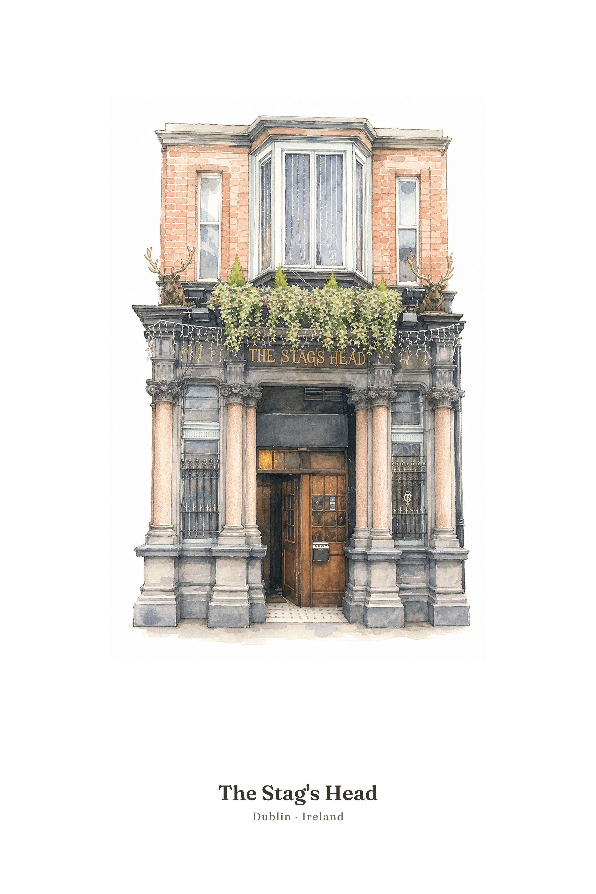 Poster of The Stag's Head, Dublin
