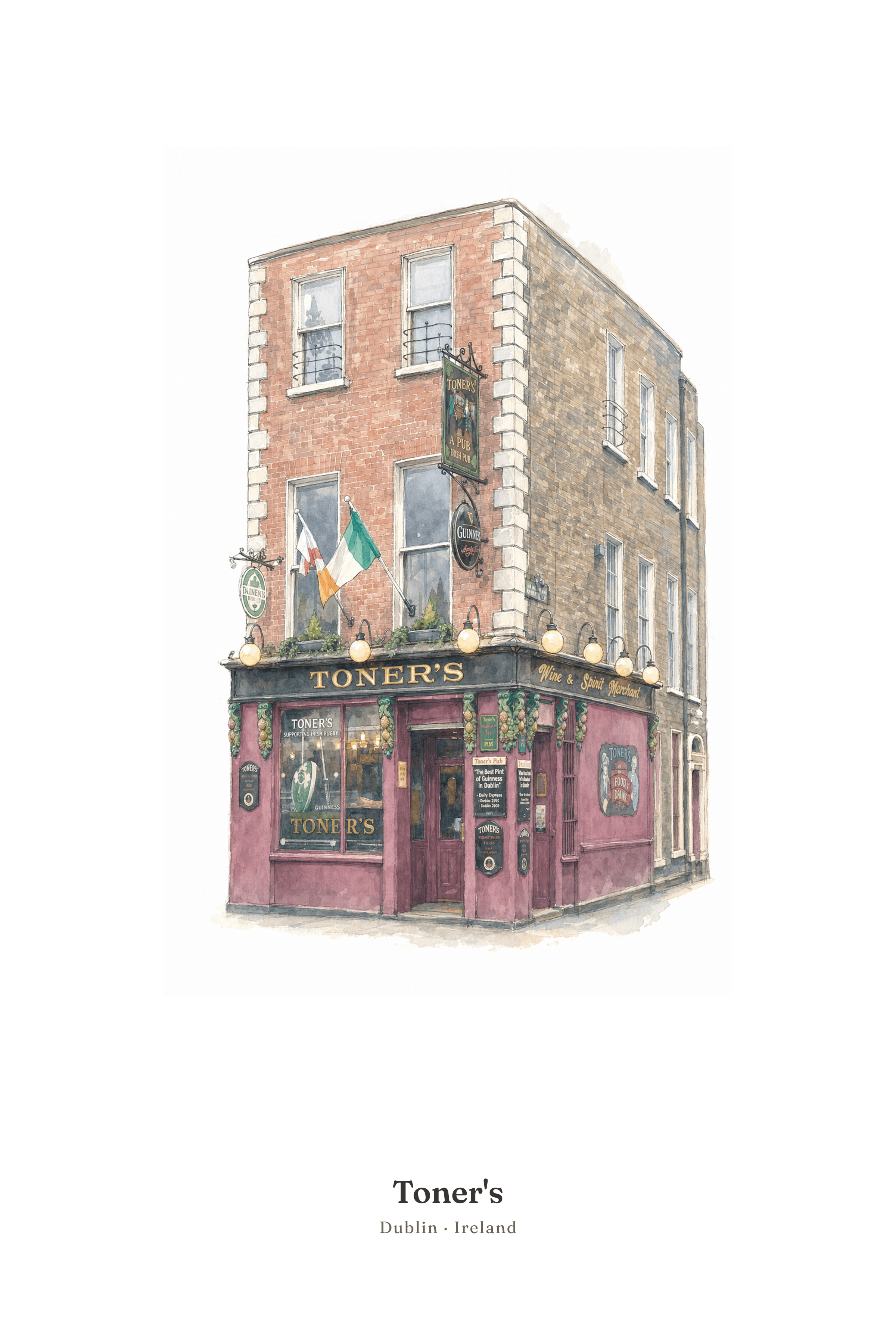 Poster of Toner's, Dublin