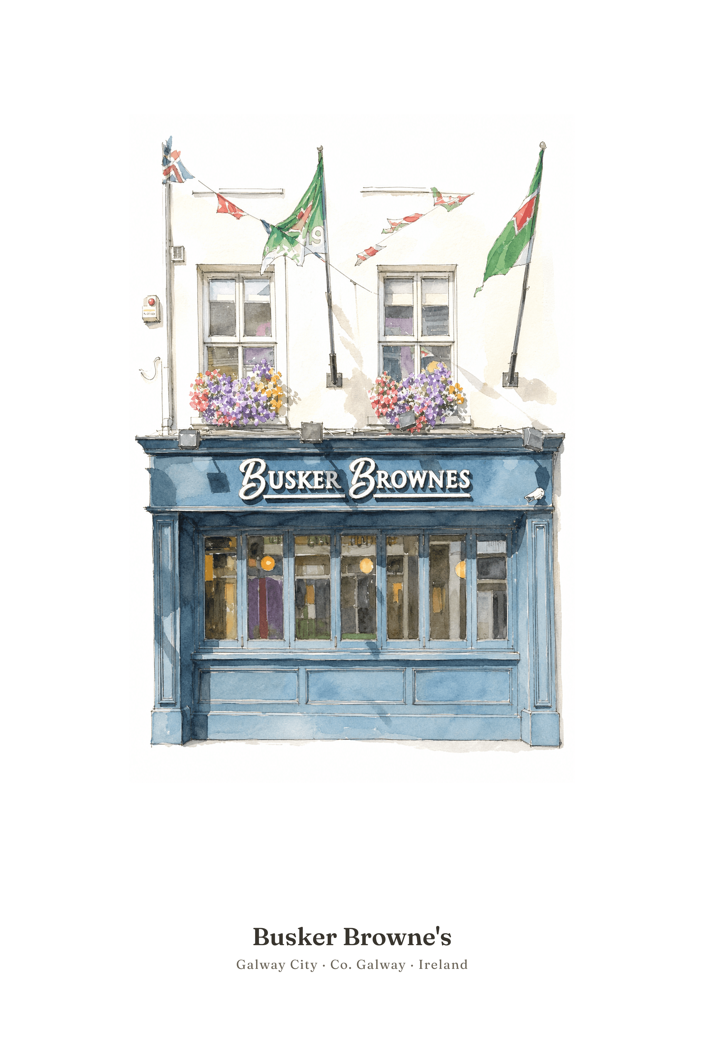 Poster of Busker Browne's, Galway City