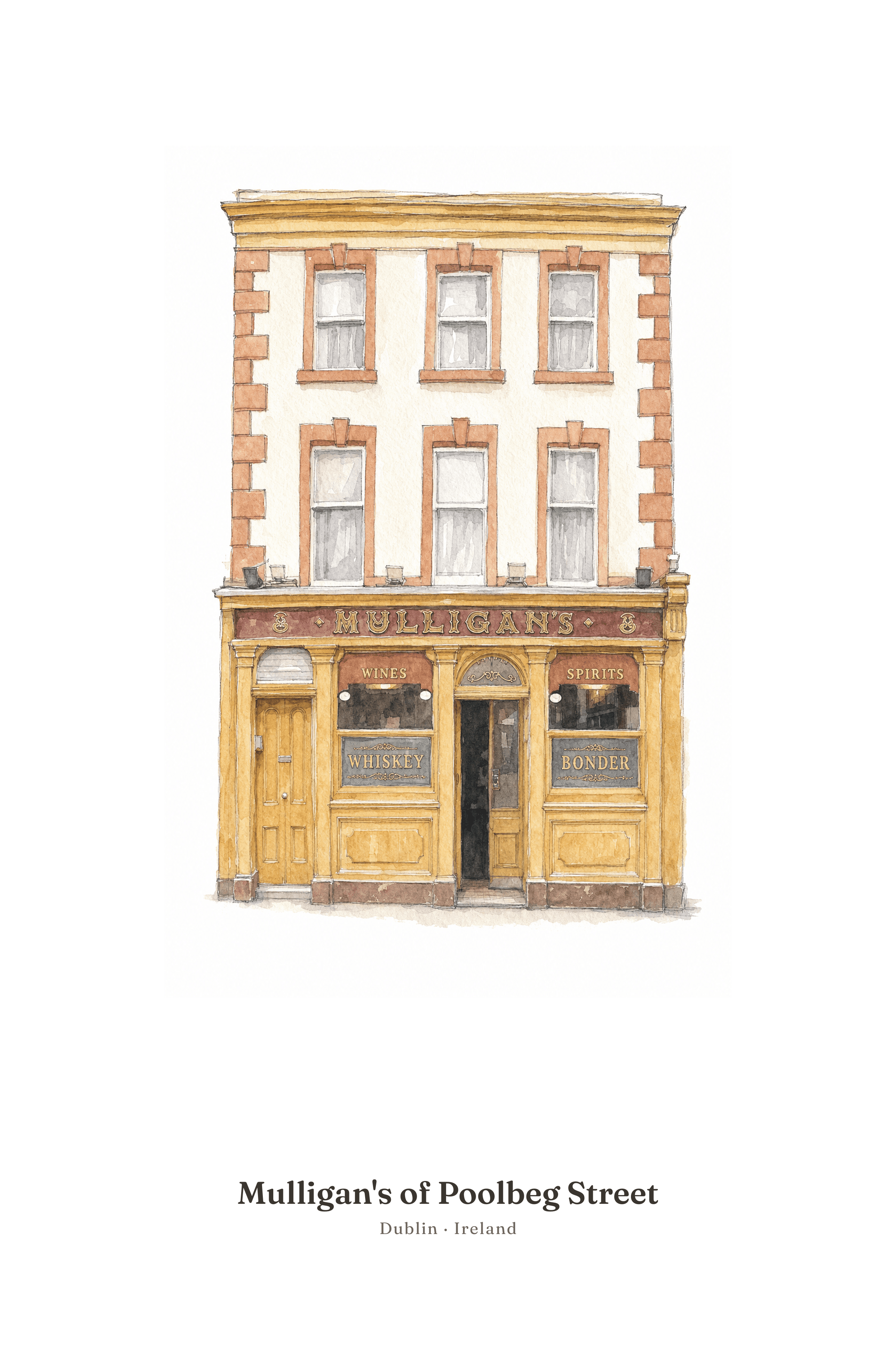 Poster of Mulligan's of Poolbeg Street, Dublin