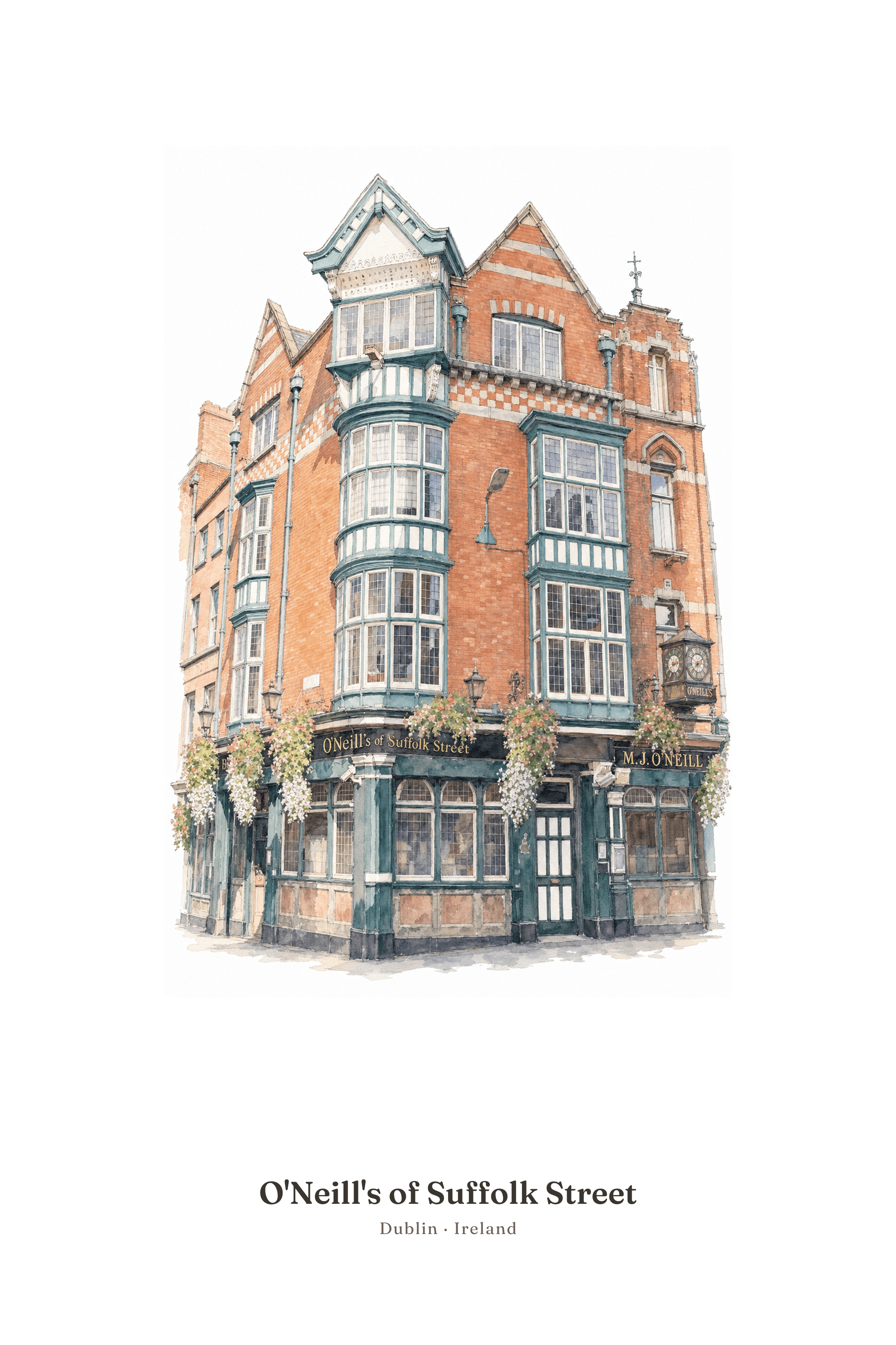 Poster of O'Neill's of Suffolk Street, Dublin