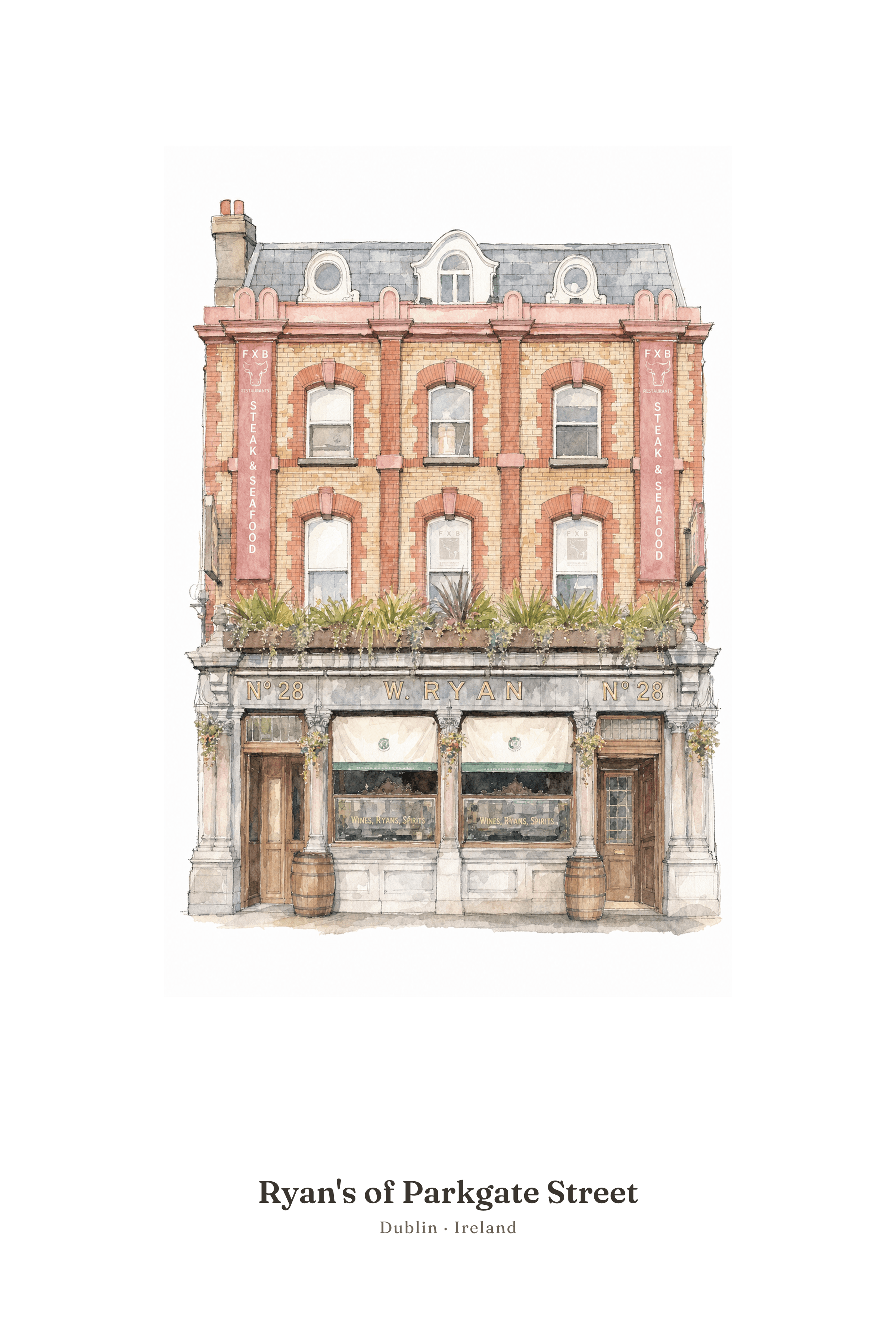 Poster of Ryan's of Parkgate Street, Dublin