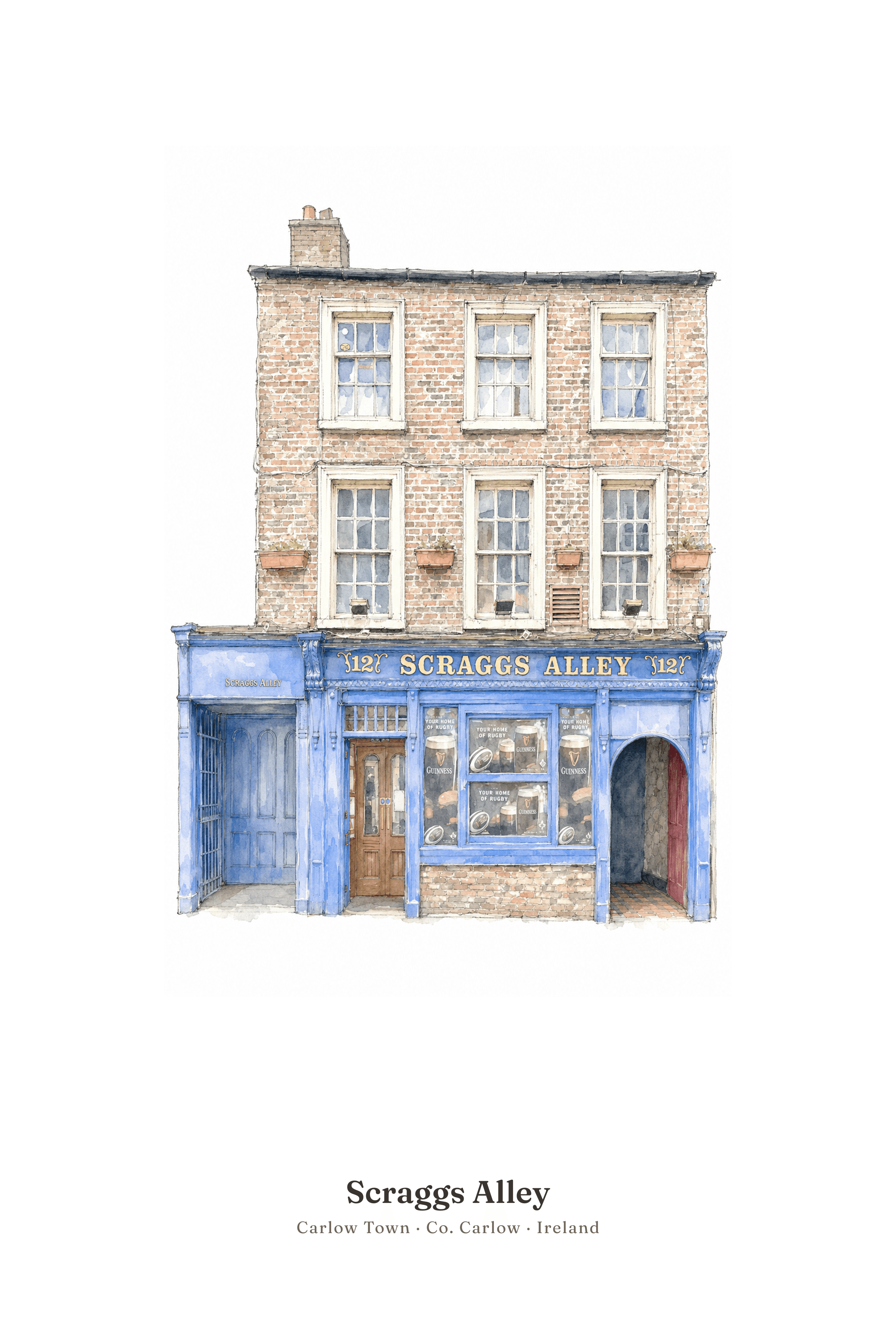 Poster of Scraggs Alley, Carlow Town