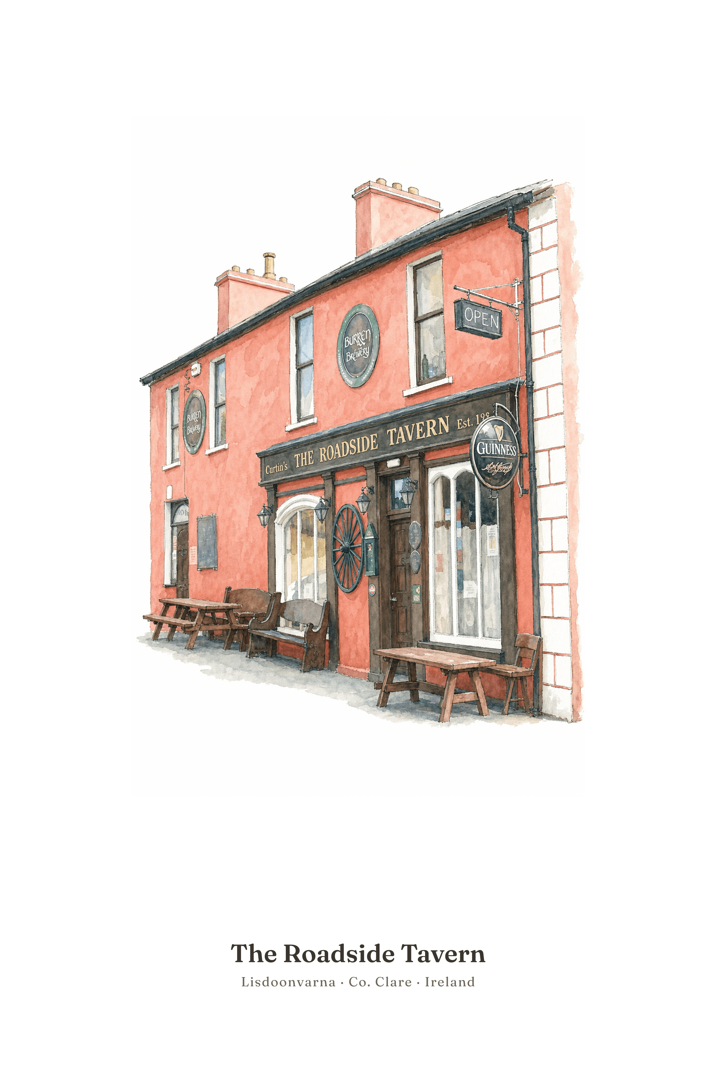Poster of The Roadside Tavern, Lisdoonvarna
