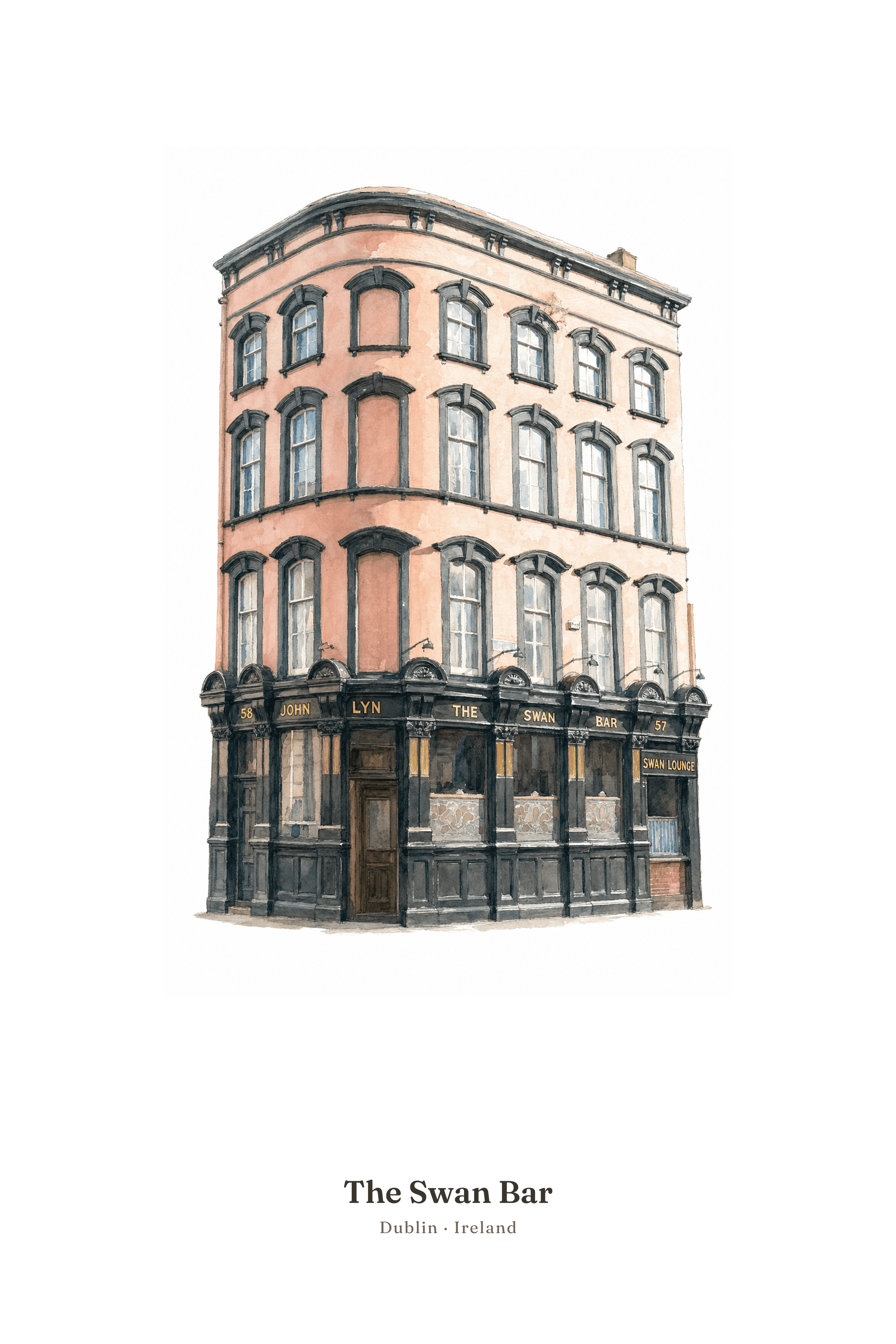 Poster of The Swan Bar, Dublin