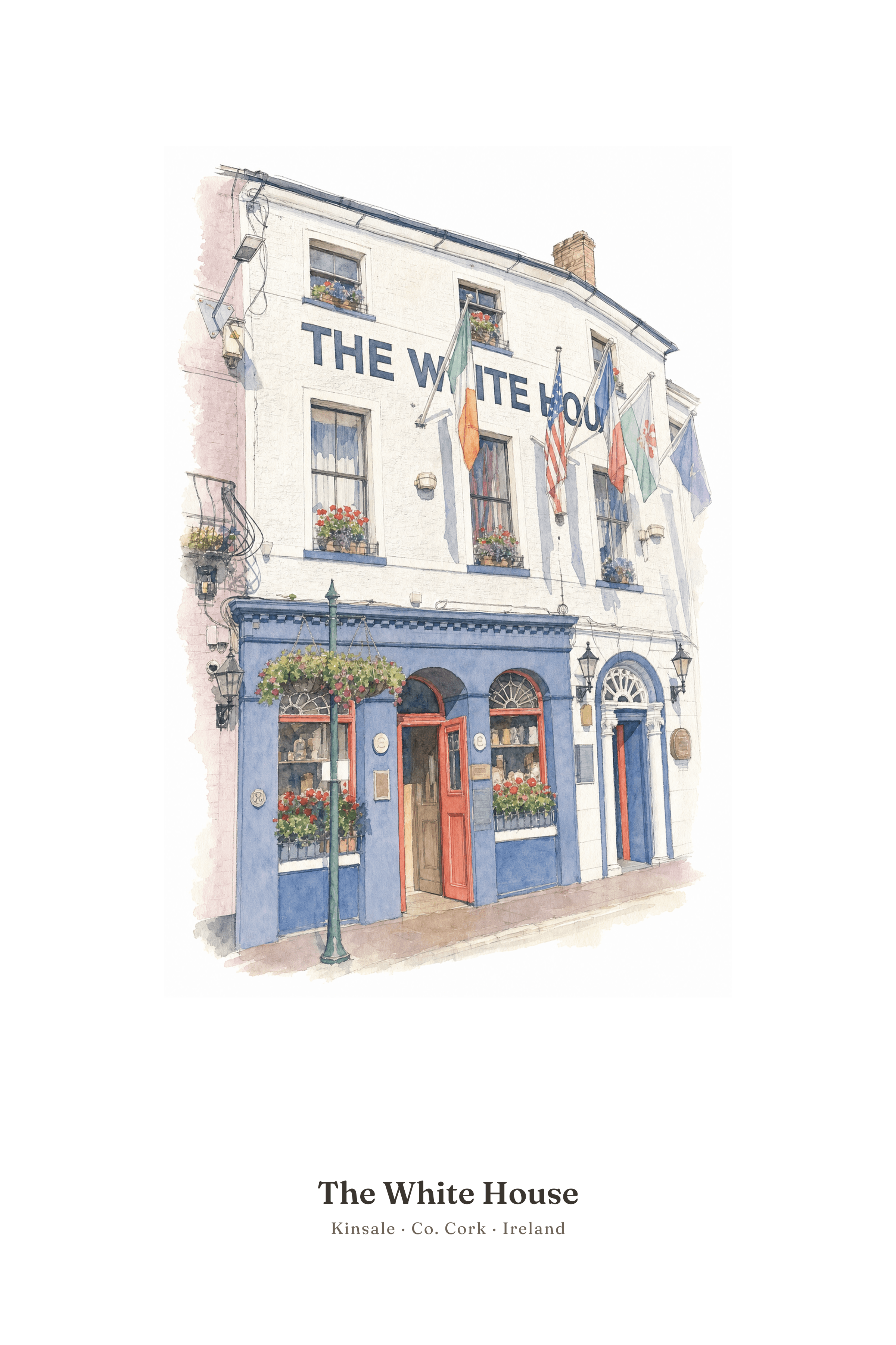 Poster of The White House, Kinsale